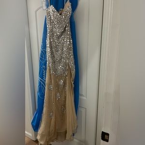 Prom Pageant Wedding Dress- Rhinestone Jovani